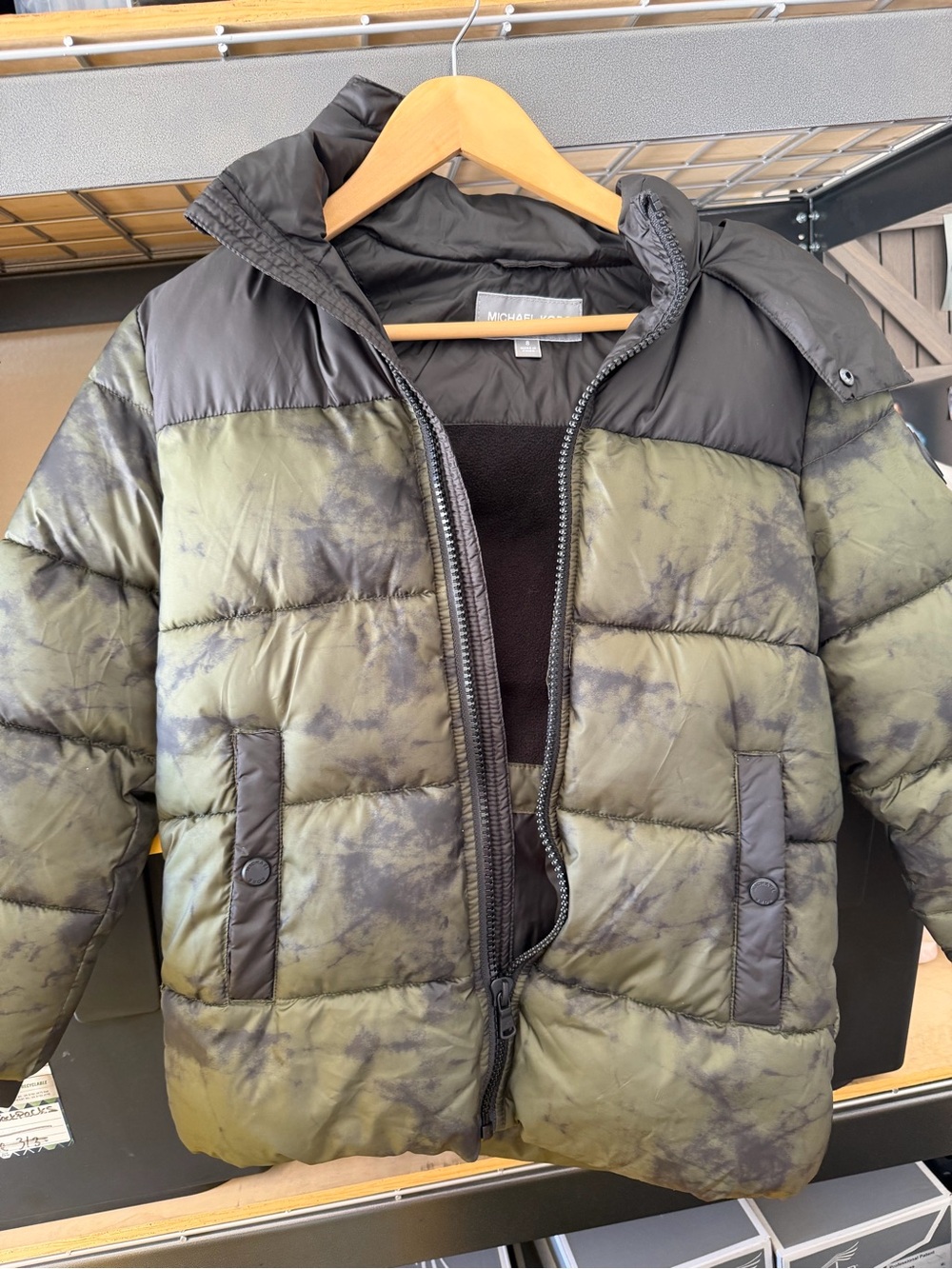 Michael Kors Black Quilted unisex 
Jacket